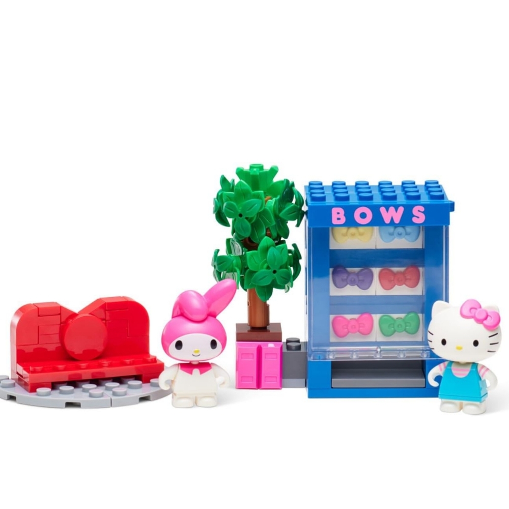Hello Kitty & Friends BLDR Bow Dispensing Vending Machine Building Blocks Set - Picture 3 of 8